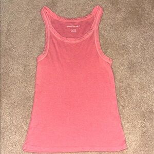 American Eagle Outfitters Women's Pink Tank Top